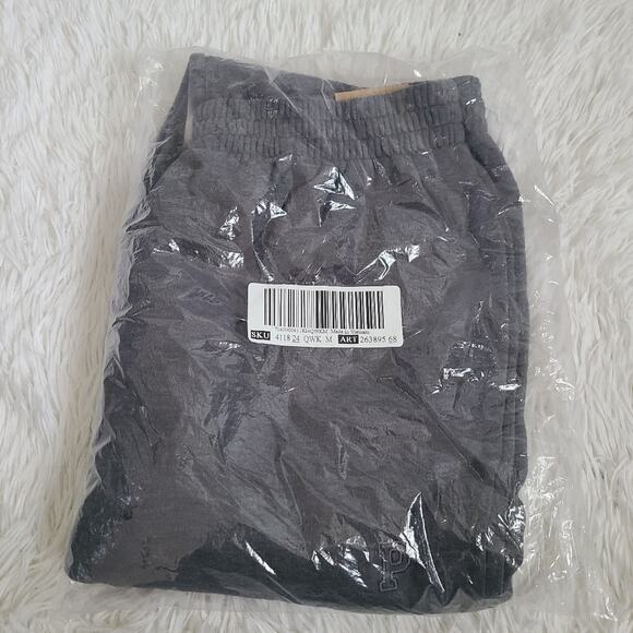 Victoria's Secret PINK Gray High Waist Campus Jogger Tie Dye NWT Medium - Picture 7 of 8